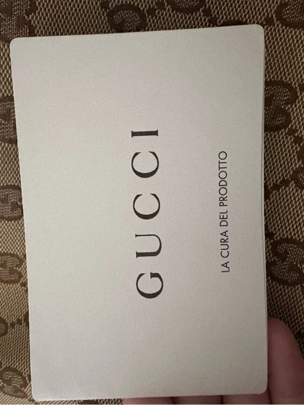 Gucci Beige Brown GG Canvas Shoulder Hobo with Dark Brown Leather Trim - Picture 11 of 12